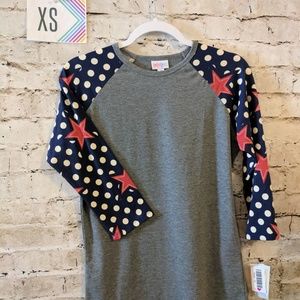 LuLaRoe Americana Randy Top